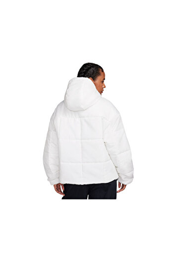 Nike Kadın Günlük Mont W Nsw Esstl Thrmr Clsc Puffer FB7672-133 Beyaz