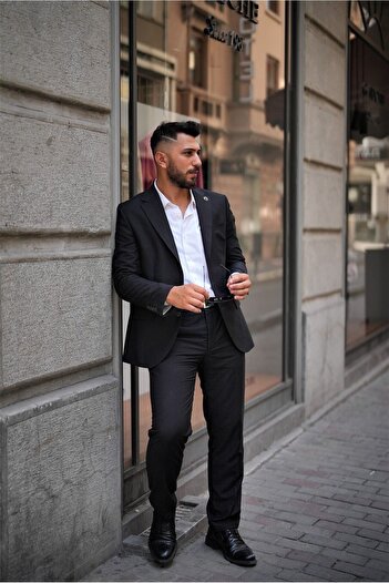 MıyaLuxly Suit Men's Black