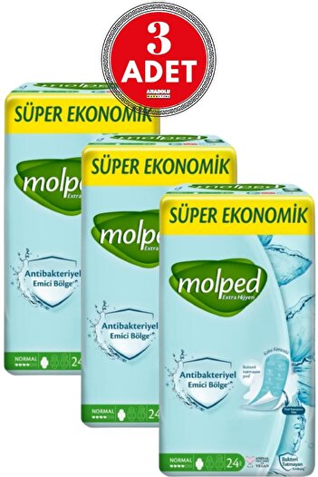 Molped Extra Hygiene Pad Seko Normal 24 Pieces 3 Pieces