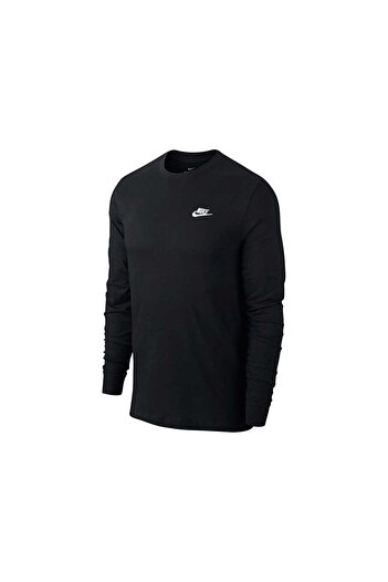 Nike Ανδρικό μακρυμάνικο μπλουζάκι casual - M Nsw Club Tee AR5193-010 Μαύρο