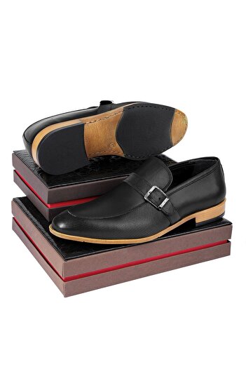 Ducavelli Fiela Hakiki Deri Erkek Klasik Ayakkabı, Loafer Klasik Ayakkabı