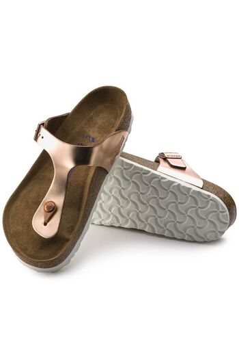 Birkenstock Gizeh Nl Women's Metallic Slippers