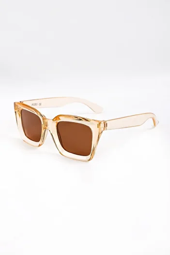 MACERATİ Brown Sour Mink Sunglasses