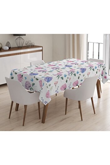 Evmila Printed Velvet Texture Tablecloth