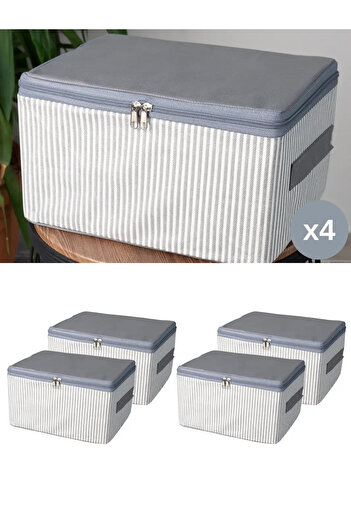AYHANHOME 4 Pieces Small Under Base Suitcase - Organizer with Cabinet Organizer, Storage and Organization Storage 30x20x15