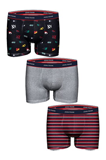 John Frank Feel Good Erkek Üçlü Boxer