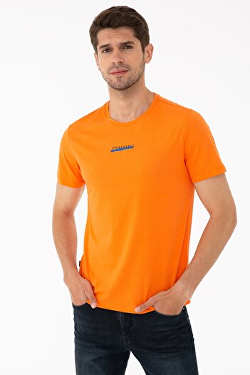 Pierre Cardin Μπλουζάκι Salmon Slim Fit Crew Neck