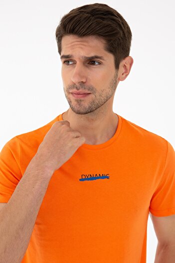 Pierre Cardin Μπλουζάκι Salmon Slim Fit Crew Neck