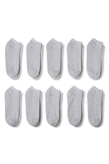 SOYTEMİZ Women's Booties Cotton Gray 10pcs