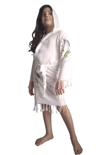 acartekstil Nevin Acar Bamboo Peshtemal Children's Bathrobe