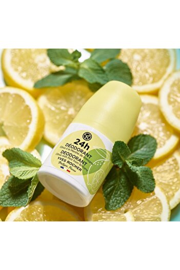 Yves Rocher Vegan Formül Unisex Roll-on Deodorant - Organik Nane & Limon 50ml