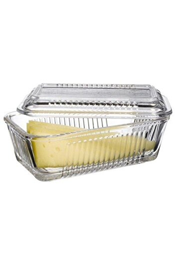 Paşabahçe Storage Container Without Compartments, 4 Pieces for Jam, Honey, Breakfast