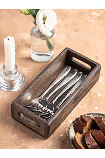 Esci Design Wooden Bread Holder - Spoon Holder - Organizer - Basket - Box - Case - Presentation Holder