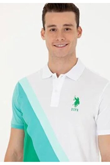 U.S. Polo Assn. Ανδρικό μπλουζάκι με λαιμόκοψη Polo Basic
