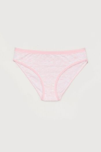 Fulla Moda Striped High Waist Panties