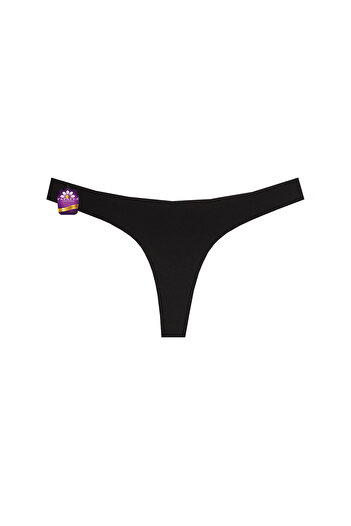 papatya lingerie Women's Laser Cut Seamless Thong Slip 3 Pack Set