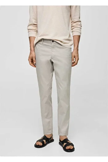 MANGO Man Slim Fit Serj Chino Trousers