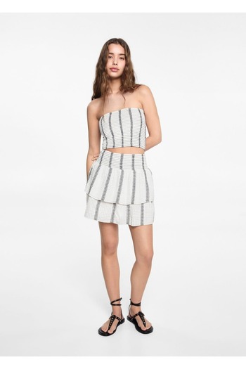 Mango Teen White Skirt for Kids