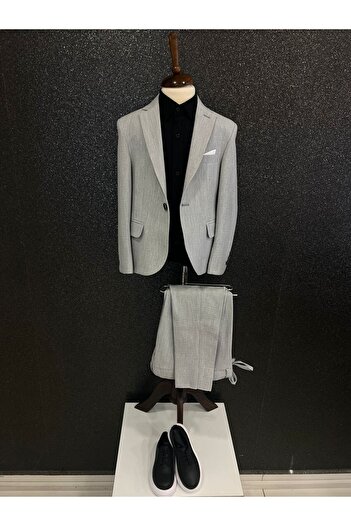 SENİOR Boy's Seersucker Suit