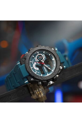 SMAEL 8060 Model Digital and Analog Wrist Watch