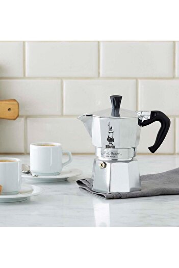 Bialetti Moka Pot Express Oceana 3 Cup ( Moka Express 3 Cup Oceana Aluminum Moka Pot)