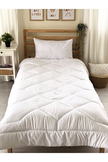 Evmila White Silicone Quilt - Single, 160X220 cm