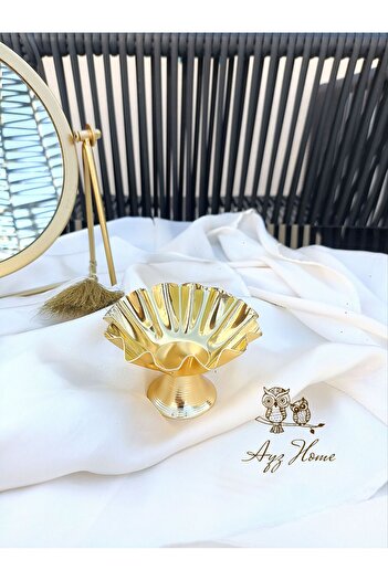 AYZ HOME 1 Adet Lokumluk - Makaronluk- Şekerlik / Kahve Yanı Dekor