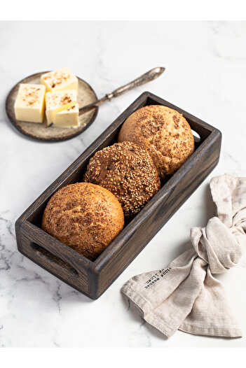 Esci Design Wooden Bread Holder - Spoon Holder - Organizer - Basket - Box - Case - Presentation Holder