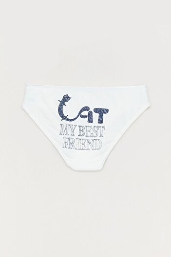 Fulla Moda Printed High Waist Panties