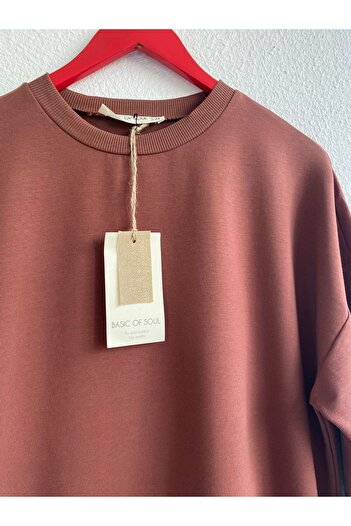 Soul 30645 Below Knee Crew Neck 2 Thread Puane Tunic