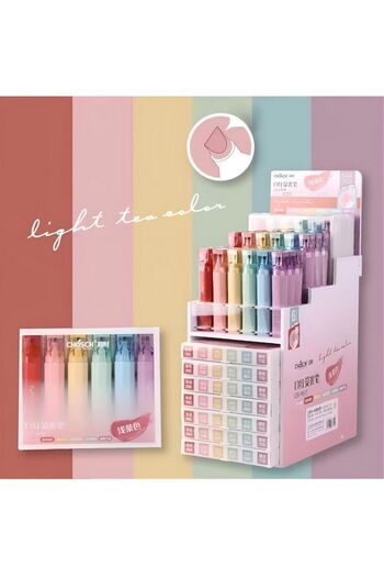 Vuslat Design Chosch Colorful Highlighter Marker Set of 6