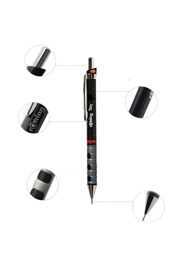 Rotring ROTRİNG TİKKY VERSATİL KALEM SİYAH 0,35