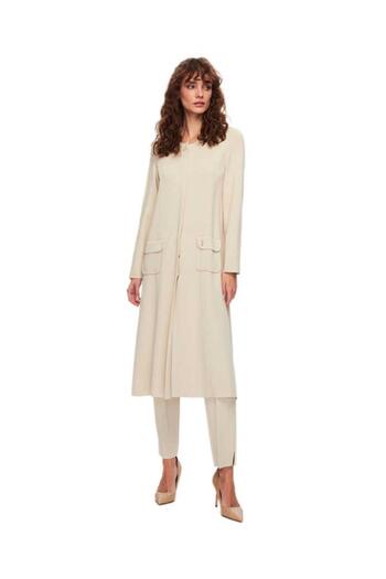 MISS DALIDA Classic Elegant Solid Color Jacket