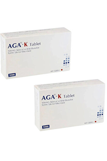 Assos Aga K 60 Tablets - x2 Pack