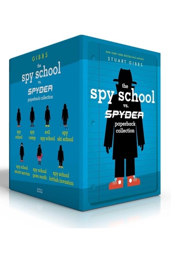 Penguin Books Stuart Gibbs' Spy School vs. Spyder Boxed Paperback Collection