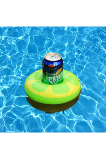 Şeker Ofisi Sea Bed Inflatable Cup Holder Green Lemon