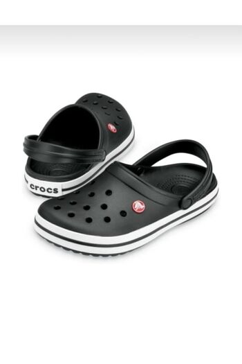 Crocs Crocband 11016-001 Unisex Μαύρες Παντόφλες