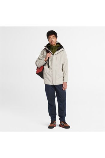 Timberland Ανδρικό παλτό χακί Polartec Breathable 1/4 Zip Hd Fleece Tb0a6kc93021