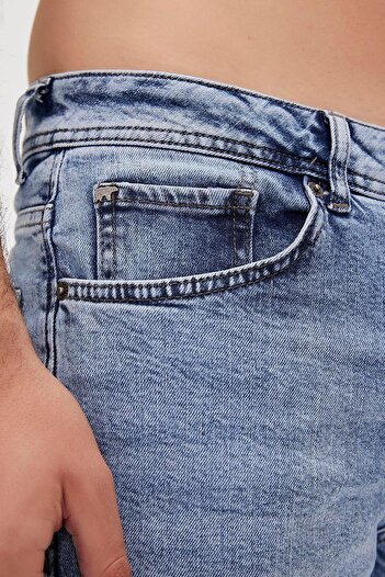 Bad Bear Dante Jeans Buz Mavi Erkek Denim Pantolon