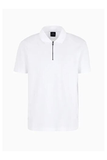 Armani Exchange Ανδρικό μπλουζάκι με κοντό μανίκι με λαιμόκοψη με λεπτή εφαρμογή 3DZFHY ZJXSZ-AE1100