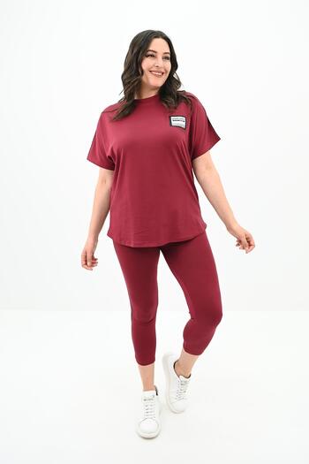 Koza Butik Plus Size Women's Tights Set - 3697-23