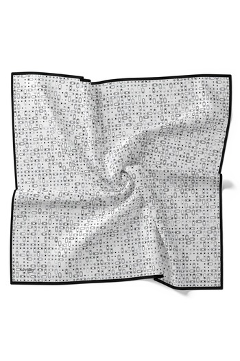 Levidor Geometric Patterned Cotton Sport Scarf