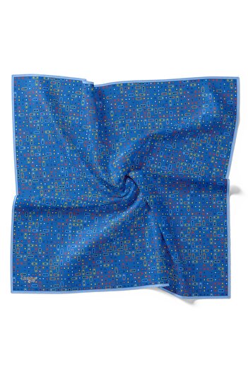 Levidor Geometric Patterned Cotton Sport Scarf