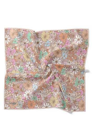 Levidor Floral Patterned Cotton Sports Scarf