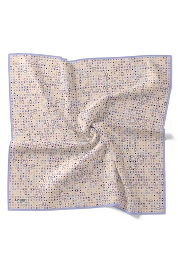 Levidor Geometric Patterned Cotton Sport Scarf