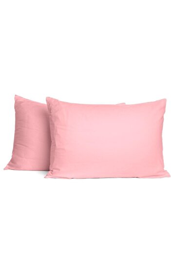 Soley Mix & Match Plain 100% Cotton 2-Piece Pillowcase Set