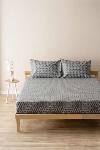 Soley Blanj Mix & Match Double Sheet Set - 100% Cotton