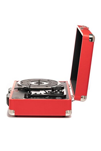 GDL Retro Plak Çalar T317b - Pro Kırmızı (BLUETOOTH-ŞARJLI-AUX-METAL IĞNELİ) "orijinal Ürün-2 Yıl Garantili"