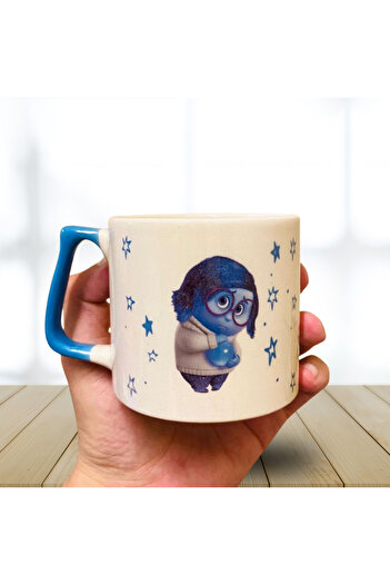 Touz Moda Reverse Face Sadness White Mug