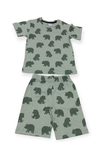 AKL Boy's Shorts Set Organic Combed Cotton